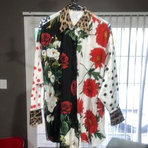 Dolce and Gabanna women’s shirt/ button up